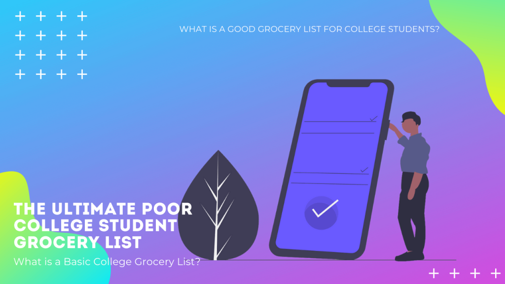 Poor College Student Grocery List