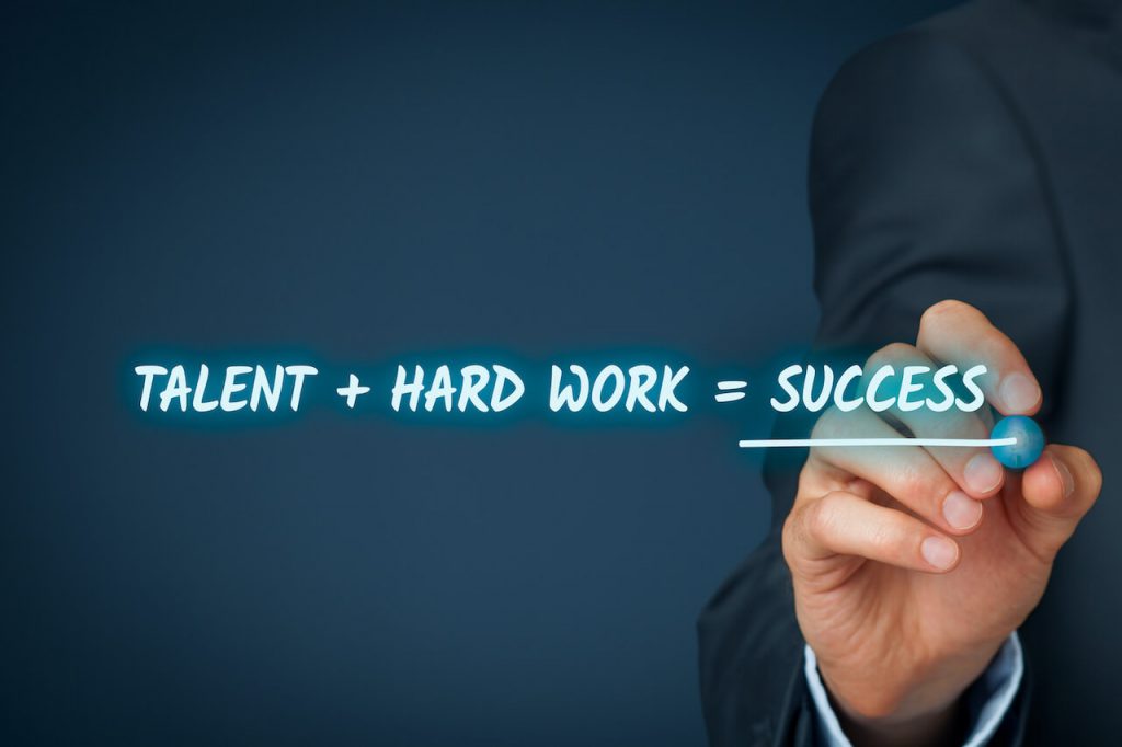 talent vs.hard work